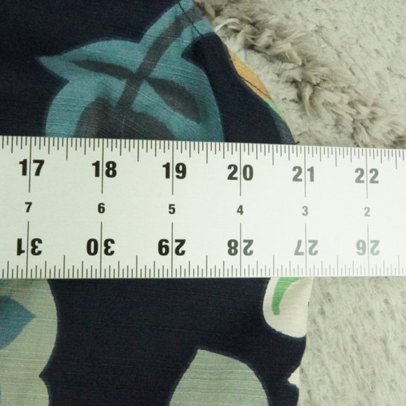 Boden Sleeveless Floral Print Dress Womens 16L Notch Neck - Picture 6 of 11